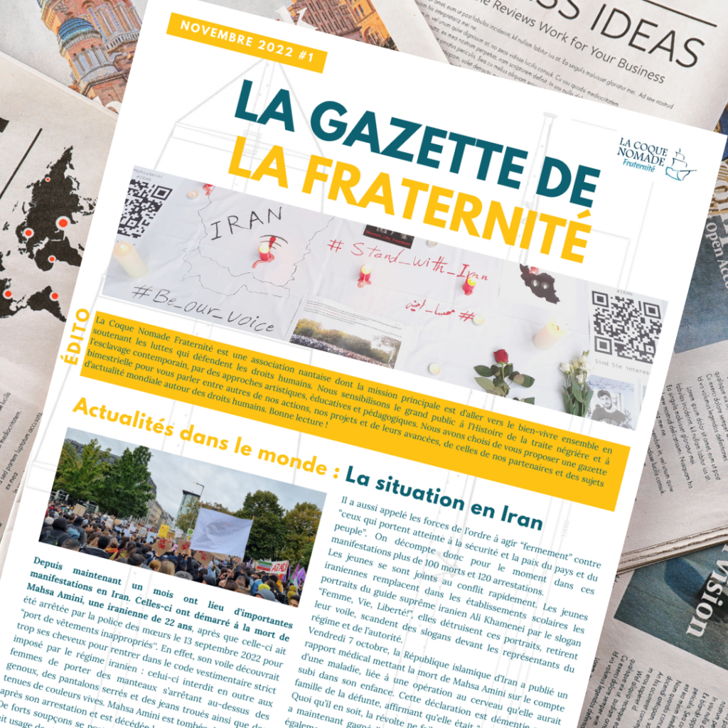 La Gazette de La Coque Nomade Fraternité #1
