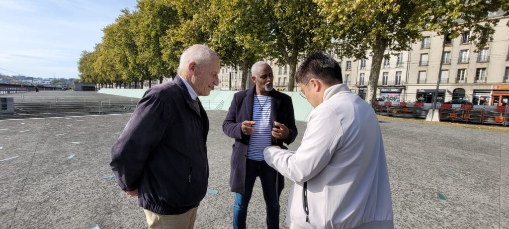 Tournage d'un documentaire pour ARTE sur la traité négrière à Nantes